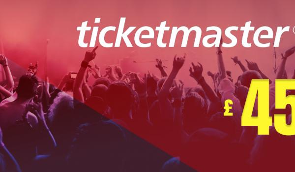 Ticketmaster Gift Card 45 GBP
