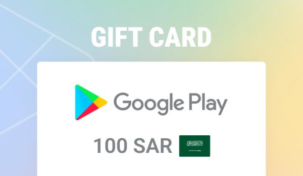 Google Play Gift Card 100 SAR