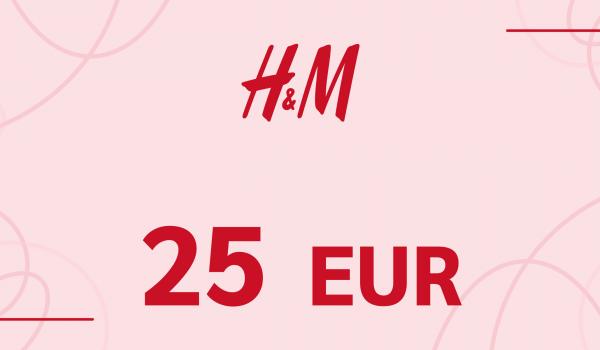H and M Gift Card 25 EUR