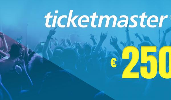 Ticketmaster Gift Card 250 EUR