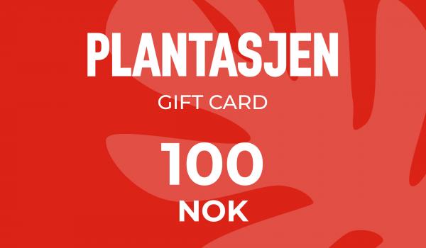Plantasjen Gift Card 100 NOK