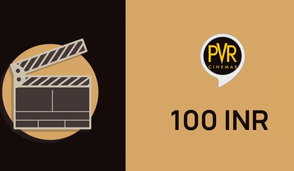 PVR Cinemas Gift Card 100 INR