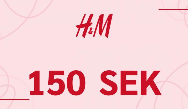 H and M Gift Card 150 SEK