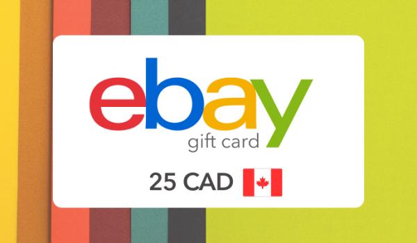 Ebay Gift Card 25 CAD