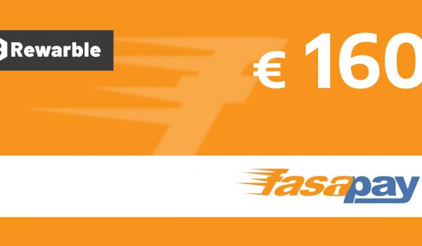 FasaPay Gift Card 160 EUR