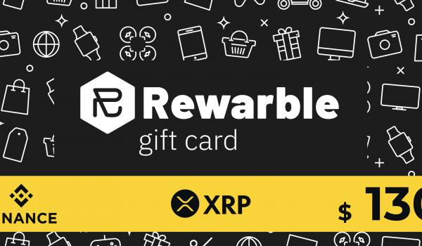 Rewarble Binance Gift Card XRP 130 USD
