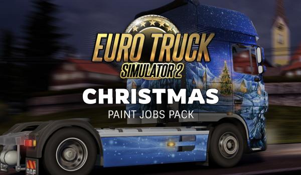 Euro Truck Simulator 2 Christmas Paint Jobs Pack (DLC)