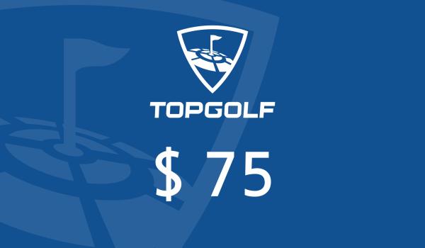 Topgolf Gift Card 75 USD