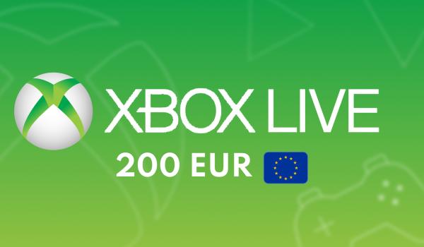 XBOX Live Gift Card 200 EUR