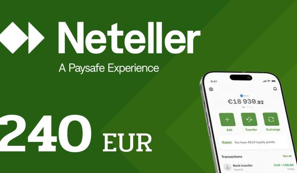 Neteller Gift Card 240 EUR
