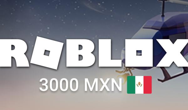 Roblox Gift Card 3000 MXN