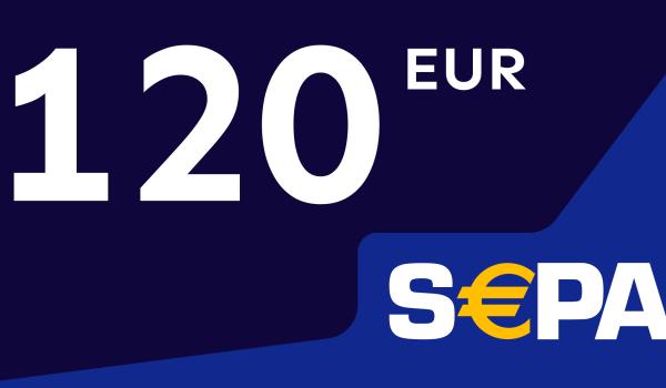 SEPA Gift Card 120 EUR