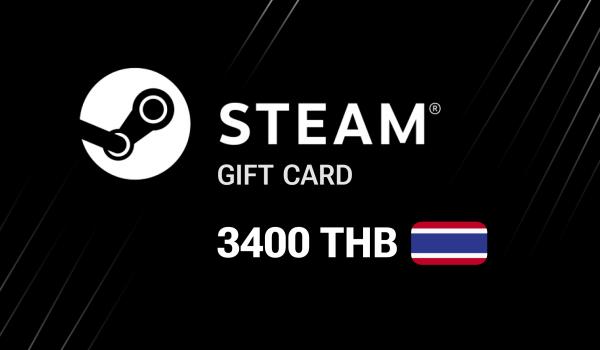 Steam Gift Card 3400 THB