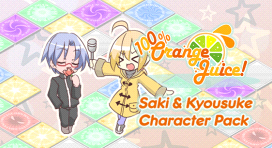 100% Orange Juice Saki & Kyousuke Character Pack (DLC)