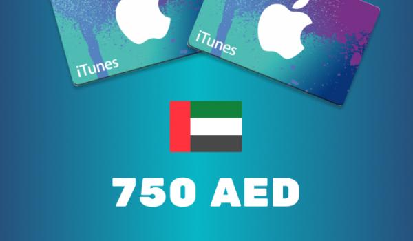 Apple iTunes Gift Card 750 AED