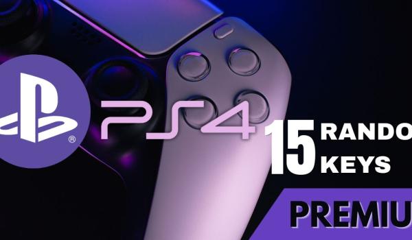 Random PS4 15 Keys PREMIUM