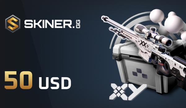 Skiner Gift Card 50 USD