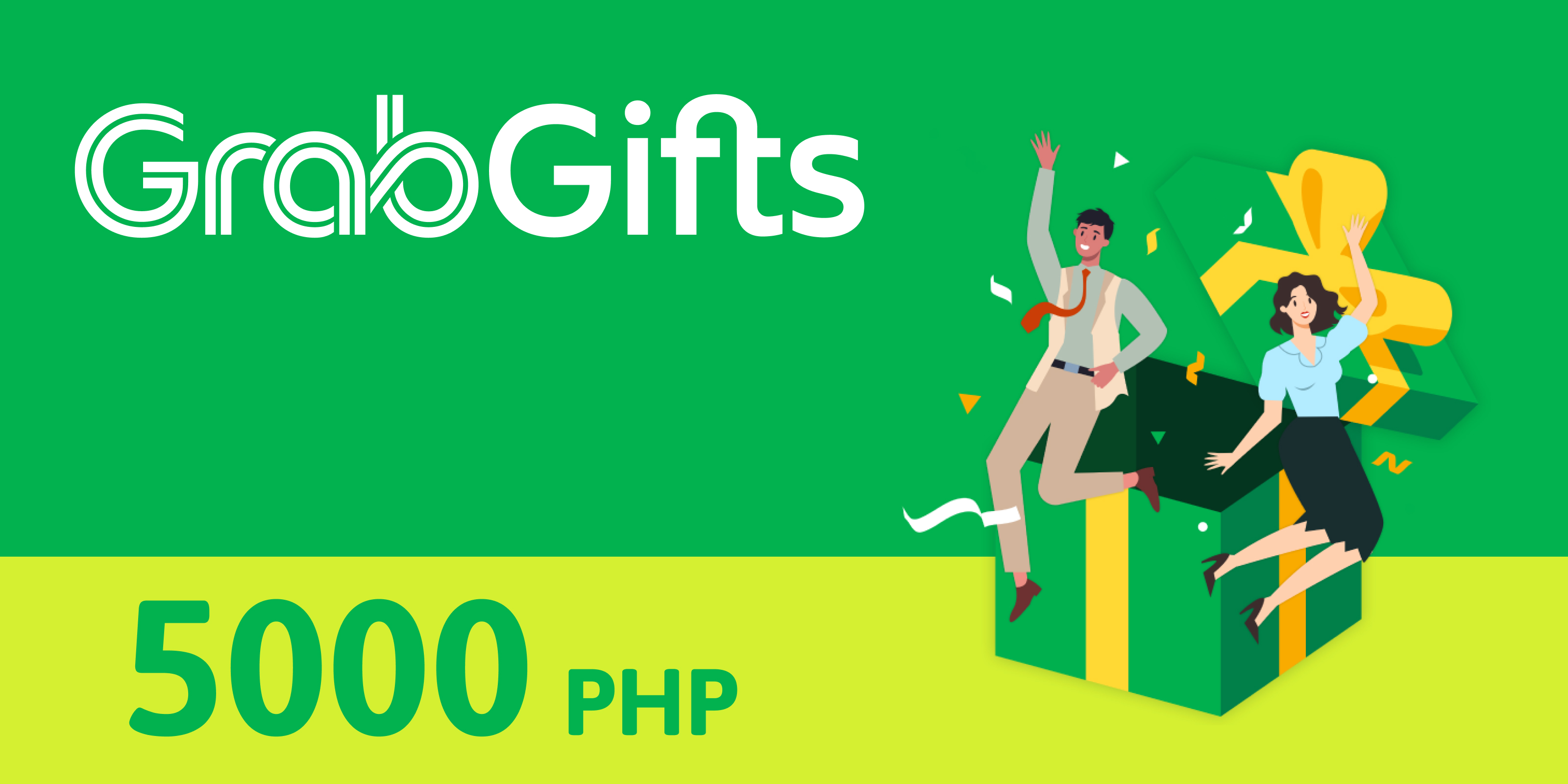 Grab Gift Card 5000 PHP