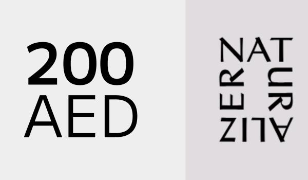 Naturalizer Gift Card 200 AED