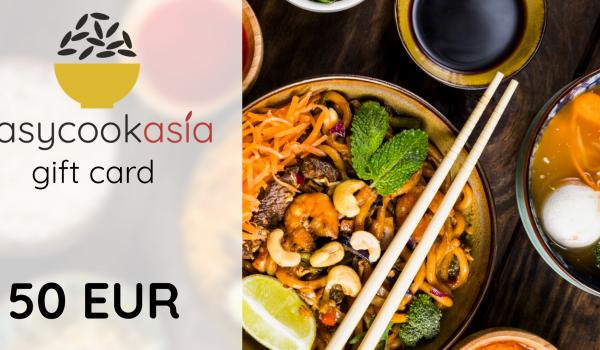 EasyCookAsia Gift Card 50 EUR