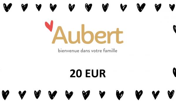 Aubert Gift Card 20 EUR