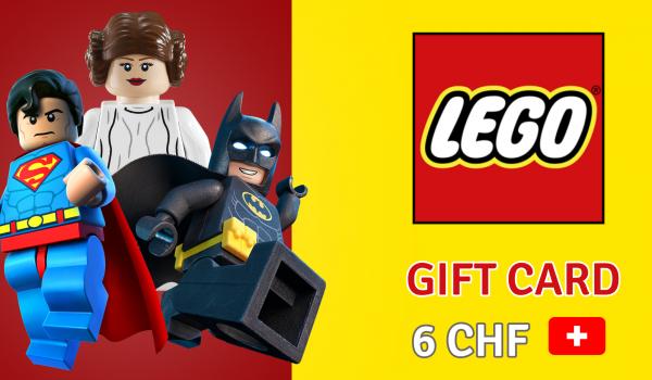 LEGO gift card 6 CHF