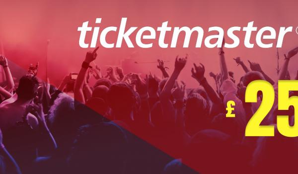 Ticketmaster Gift Card 25 GBP