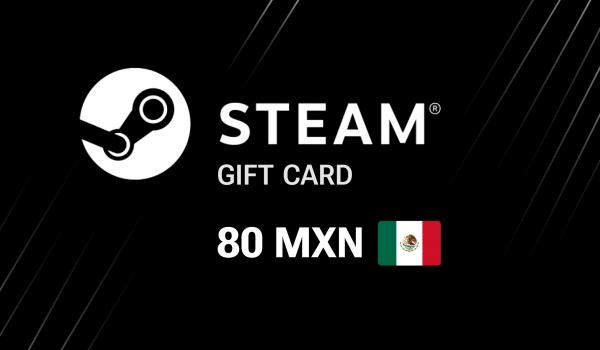 Steam Gift Card 80 MXN