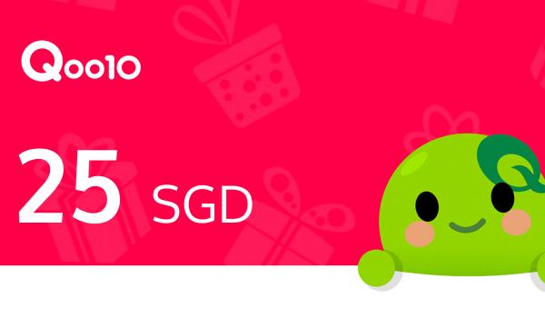 Qoo10 Gift Card 25 SGD