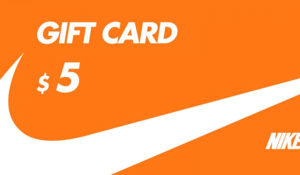 Nike Store Gift Card 5 USD