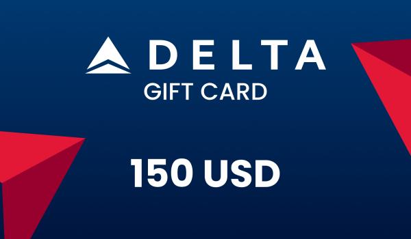 Delta Air Lines Gift Card 150 USD