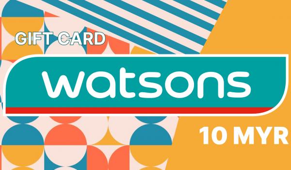 Watsons Gift Card 10 MYR