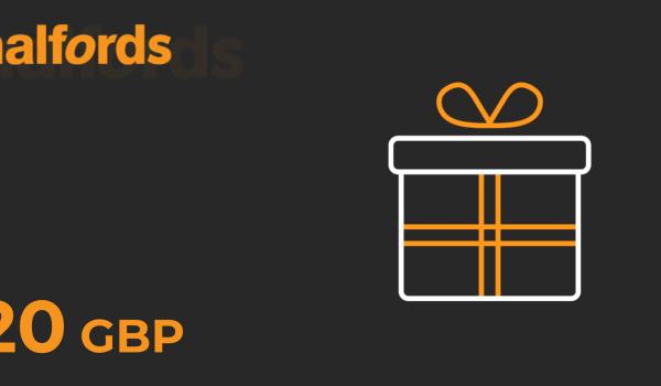 Halfords Gift Card 20 GBP