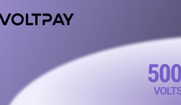 VoltPay Gift Card 500 Volts