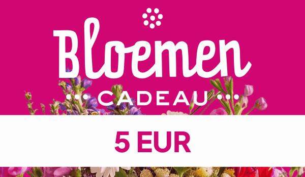 Bloemen Cadeau Gift Card 5 EUR