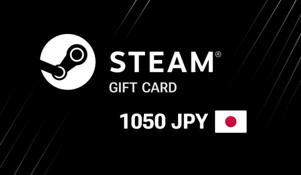 Steam Gift Card 1050 JPY