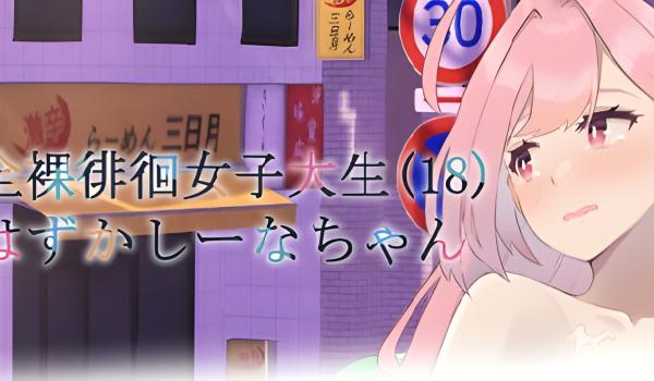 Embarrassed Shina chan the Naked Wandering College Girl (PC)