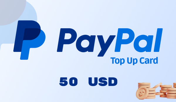 PayPal Wallet Top Up 50 USD