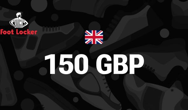 Foot Locker Gift Card 150 GBP