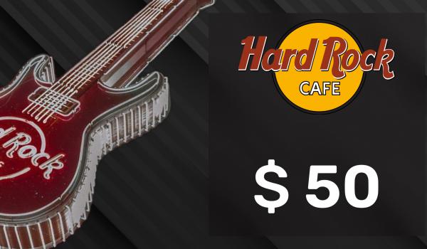 Hard Rock Cafe Gift Card 50 USD