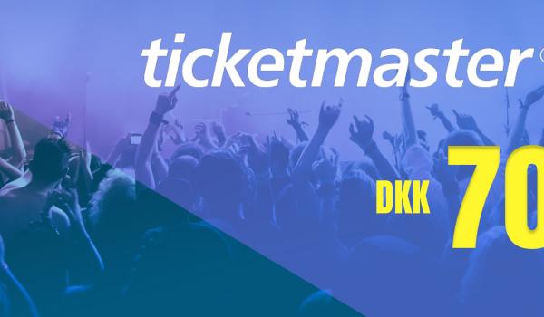 Ticketmaster Gift Card 70 DKK
