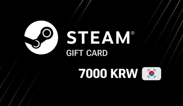 Steam Gift Card 7000 KRW