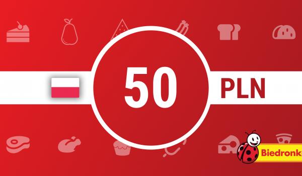 Biedronka Gift Card 50 PLN