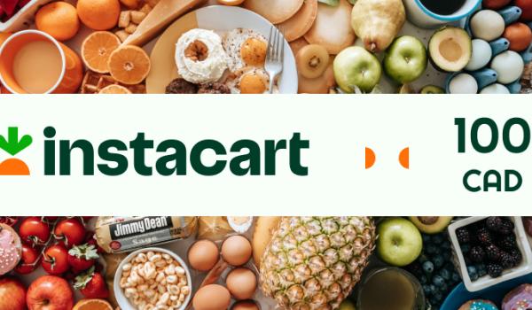 Instacart Gift Card 100 CAD