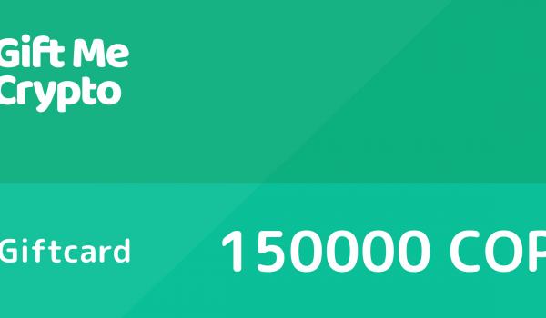 Gift Me Crypto Gift Card 150000 COP
