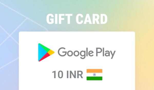 Google Play Gift Card 10 INR