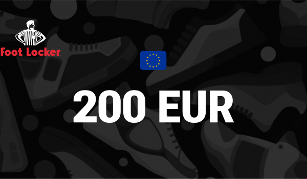 Foot Locker Gift Card 200 EUR