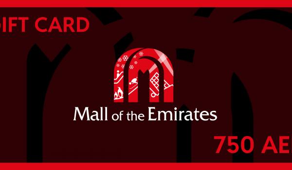 Mall of the Emirates Gift Card 750 AED