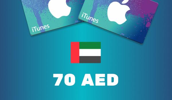 Apple iTunes Gift Card 70 AED
