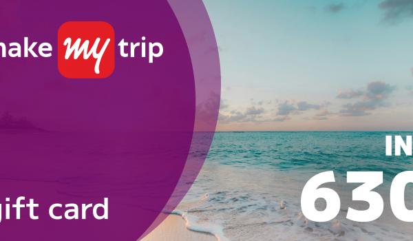 MakeMyTrip Gift Card 630 INR